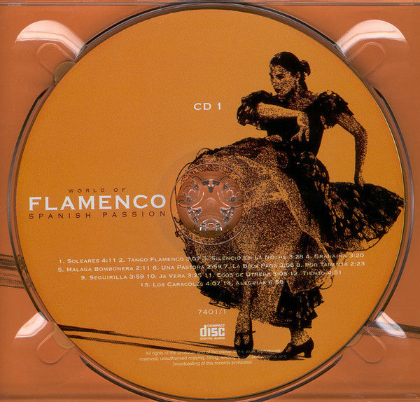 Unknown Artist : World Of Flamenco: Spanish Passion (2xCD, Comp)