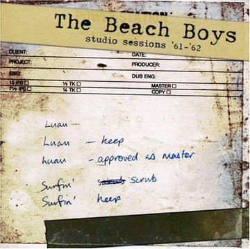 The Beach Boys : Studio Sessions '61-'62 (CD, Comp)