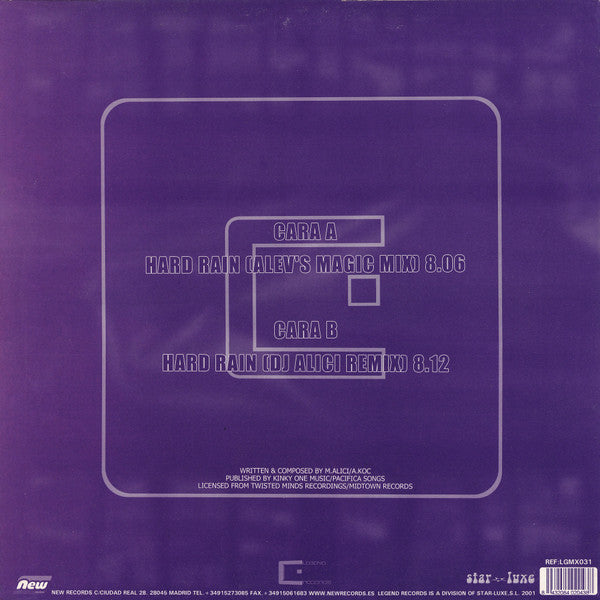 Pathfinder (4) : Hard Rain (12")