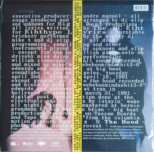 Comptons Most Wanted* : Straight Checkn 'Em (LP, Album, Ltd, Num, RE, Yel)