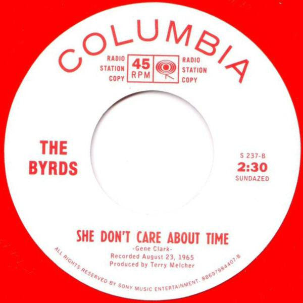 The Byrds : The Times They Are A-Changin' (7", RSD, Ltd, Red)