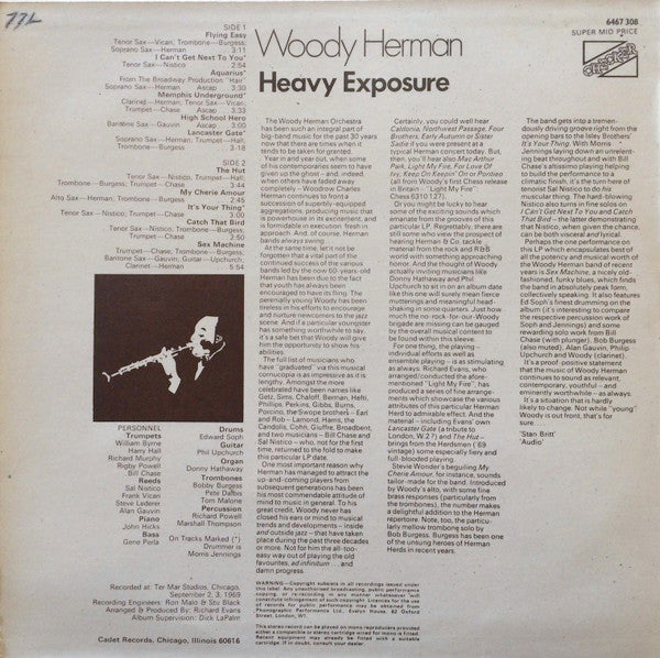 Woody Herman : Heavy Exposure (LP, Album)