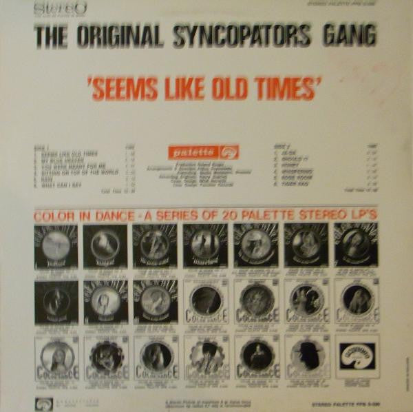 The Original Syncopators Gang : Seems Like Old Times (LP)