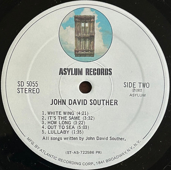 John David Souther : John David Souther (LP, Album, PR )