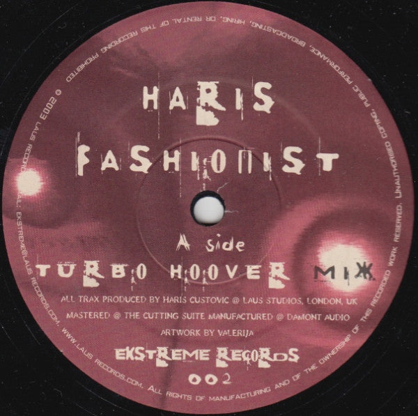 Haris* : Fashionist (12")