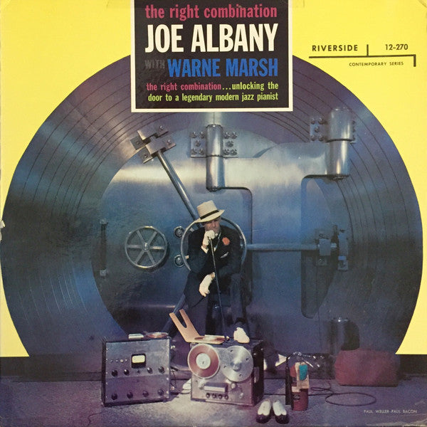 Joe Albany With Warne Marsh : The Right Combination (LP, Album, Mono)