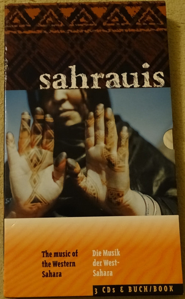 Various : Sahrauis (The Music Of The Western Sahara = Die Musik Der West-Sahara) (3xCD, Comp + Box)