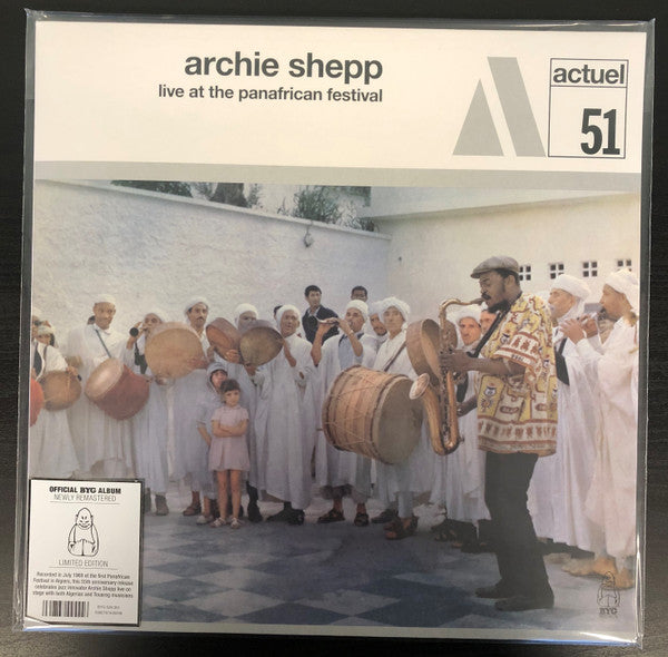 Archie Shepp : Live At The Panafrican Festival (LP, Dlx, RE, RM, 180)