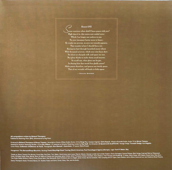Richard Thompson : Sweet Warrior (2xLP, Album)
