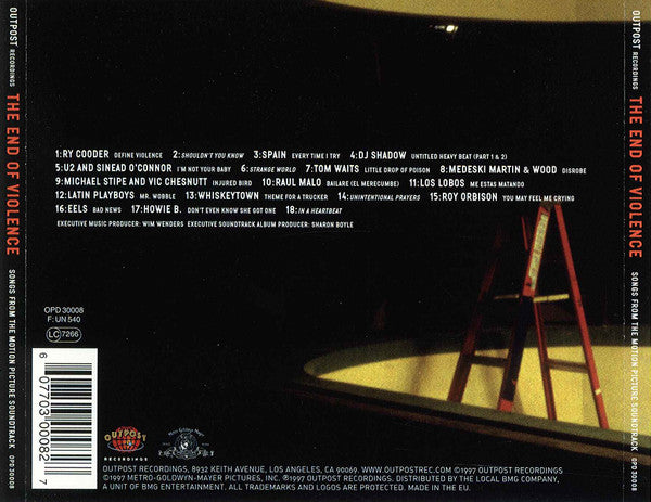 Various : The End Of Violence (Songs From The Motion Picture Soundtrack) (CD, Album)