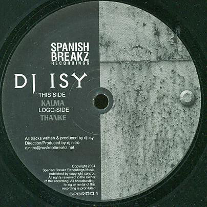 DJ Isy : Thanke / Kalma (12")