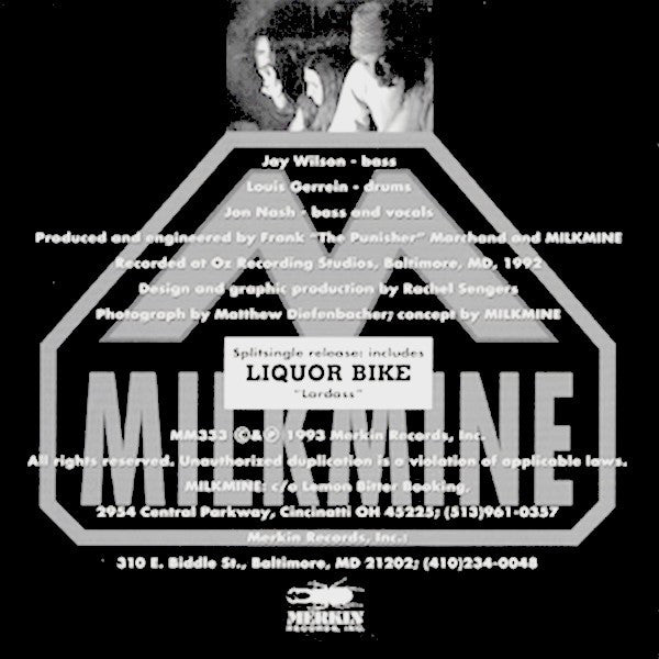 Milkmine / Liquor Bike : Milkmine / Liquor Bike (7", Single)