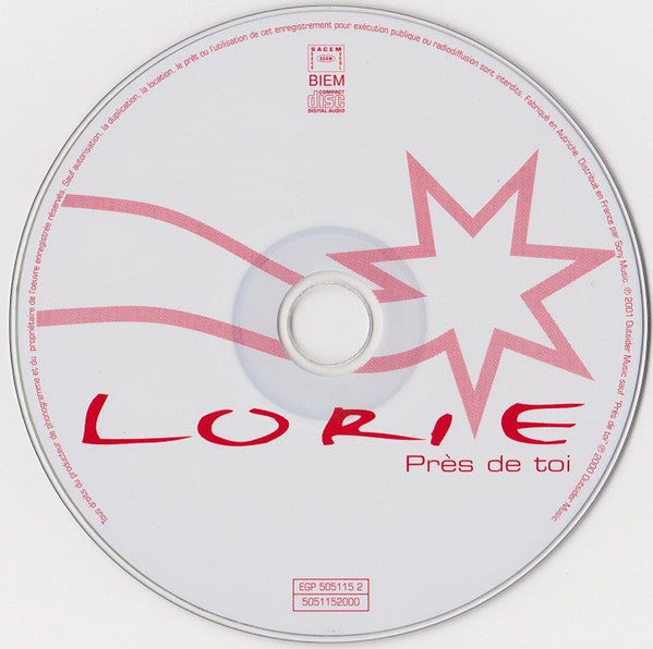 Lorie : Près De Toi (CD, Album)