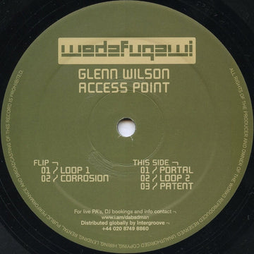 Glenn Wilson : Access Point (12")