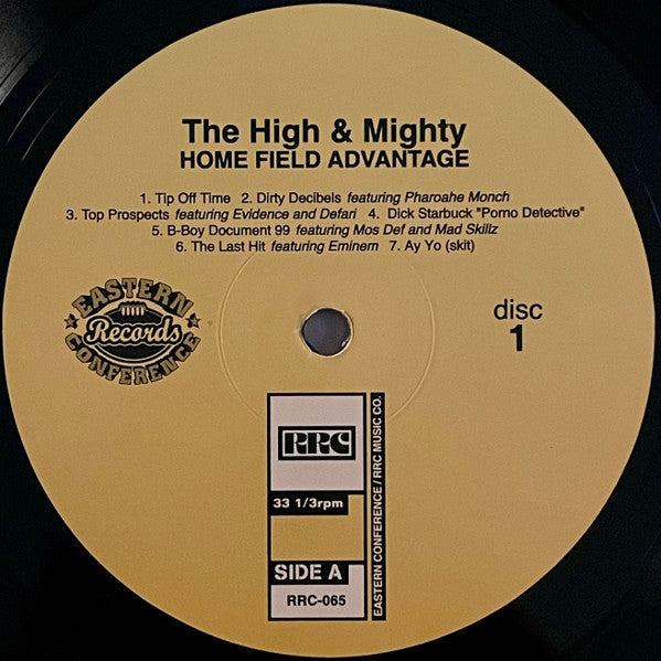 The High & Mighty : Home Field Advantage (2xLP, Album, RE, Gat)