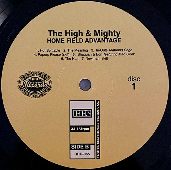 The High & Mighty : Home Field Advantage (2xLP, Album, RE, Gat)