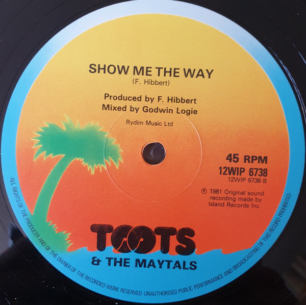 Toots & The Maytals : Beautiful Woman / Show Me The Way (12")