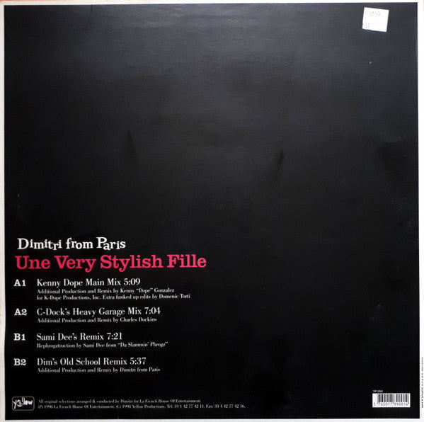 Dimitri From Paris : Une Very Stylish Fille (Les Remixes) (12")