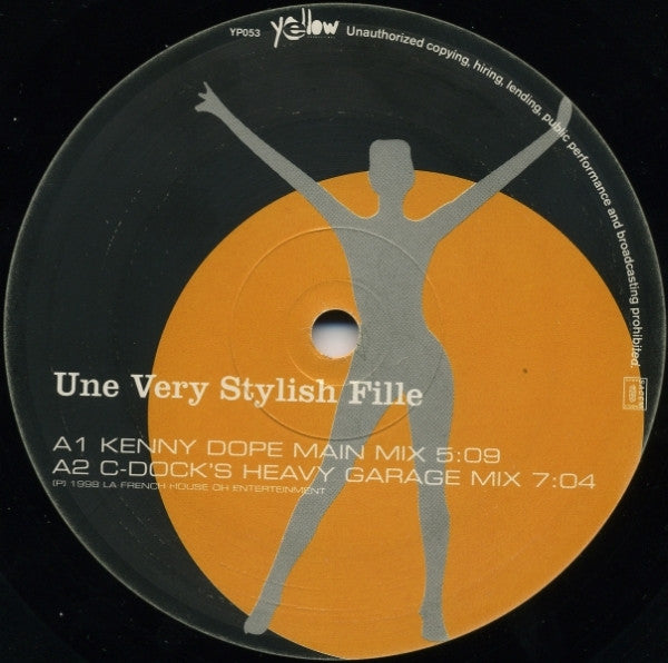 Dimitri From Paris : Une Very Stylish Fille (Les Remixes) (12")