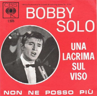 Bobby Solo : Una Lacrima Sul Viso  (7")