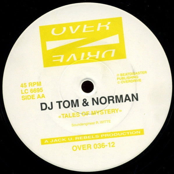 DJ Tom & Norman : Neverending Relaxation Of The Mind / Tales Of Mystery (12")