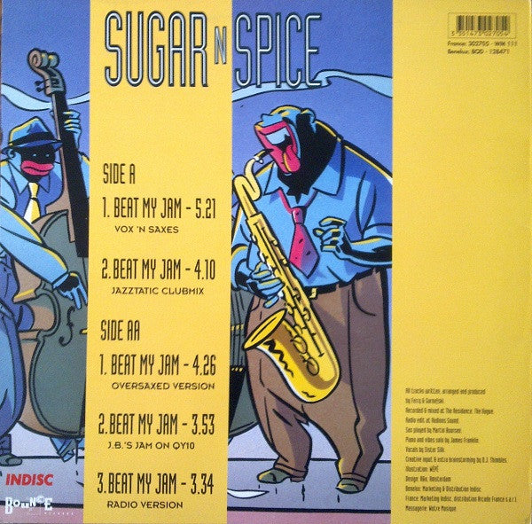 Sugar N Spice : Beat My Jam (12")