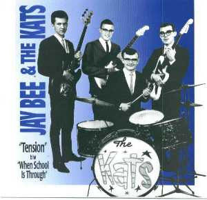 Jay Bee & The Kats* : Tension / When School Is Through (7", RE)