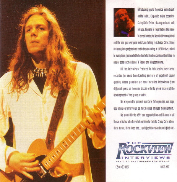 The Black Crowes : An Interview With (CD, Unofficial, Int)