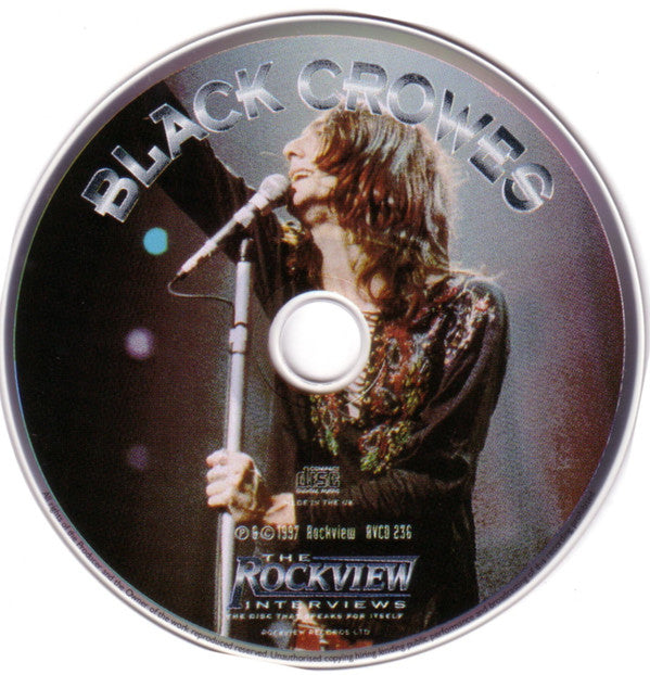 The Black Crowes : An Interview With (CD, Unofficial, Int)