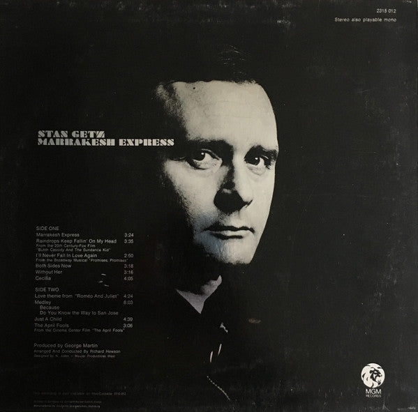 Stan Getz : Marrakesh Express (LP)