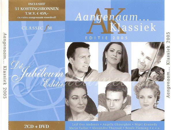 Various : Aangenaam... Klassiek - Editie 2005 (2xCD, Comp + DVD)