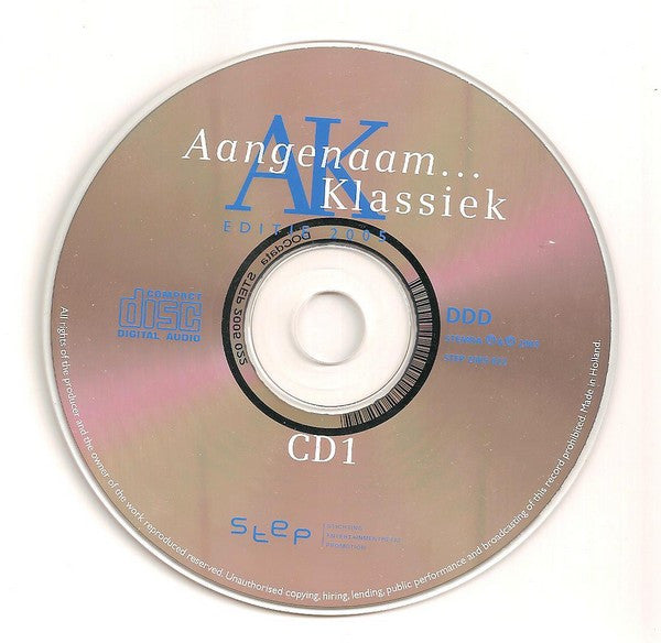 Various : Aangenaam... Klassiek - Editie 2005 (2xCD, Comp + DVD)