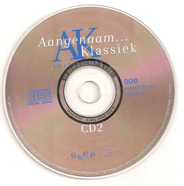 Various : Aangenaam... Klassiek - Editie 2005 (2xCD, Comp + DVD)