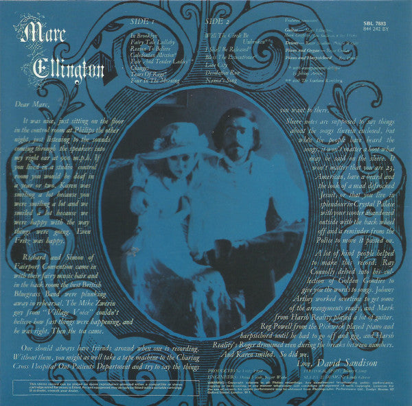 Marc Ellington : Marc Ellington (LP, Album)