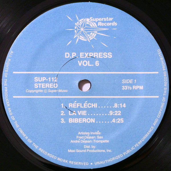 D.P. Express : Volume 6: Réfléchi (LP, Album)