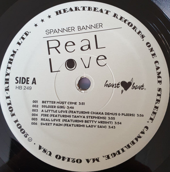 Spanner Banner : Real Love (LP, Album)