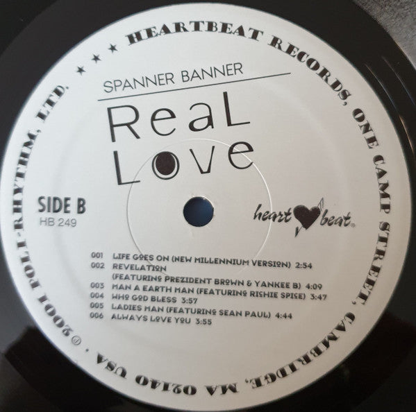 Spanner Banner : Real Love (LP, Album)