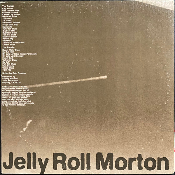 Jelly Roll Morton : Jelly Roll Morton 1923/24 (2xLP, Album, Comp, Mono, RM, Gat)