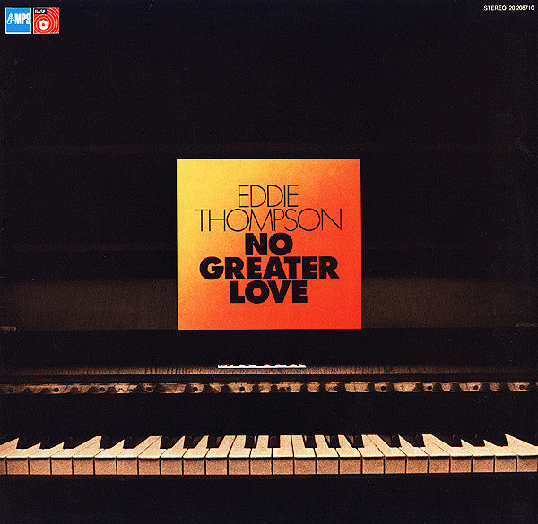 Eddie Thompson : No Greater Love (LP, Album)