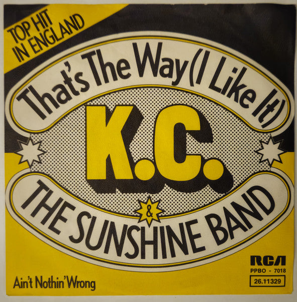 K.C. & The Sunshine Band* : That's The Way (I Like It) (7", Single)