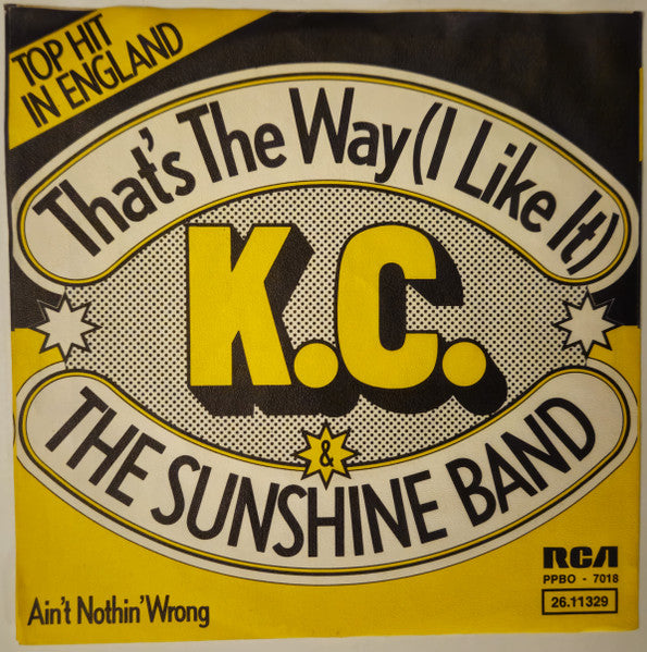 K.C. & The Sunshine Band* : That's The Way (I Like It) (7", Single)