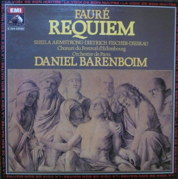 Gabriel Fauré, Daniel Barenboim, Sheila Armstrong, Dietrich Fischer-Dieskau, Edinburgh Festival Chorus, Orchestre De Paris : Requiem (LP)