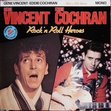 Gene Vincent & Eddie Cochran : Rock 'N Roll Heroes (LP, Comp, Mono, RM)