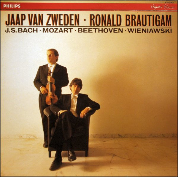 Jaap Van Zweden · Ronald Brautigam, Johann Sebastian Bach / Wolfgang Amadeus Mozart / Ludwig Van Beethoven / Henryk Wieniawski : Jaap Van Zweden ▪ Ronald Brautigam  J.S. Bach / Mozart / Beethoven / Wieniawski (LP, Album)