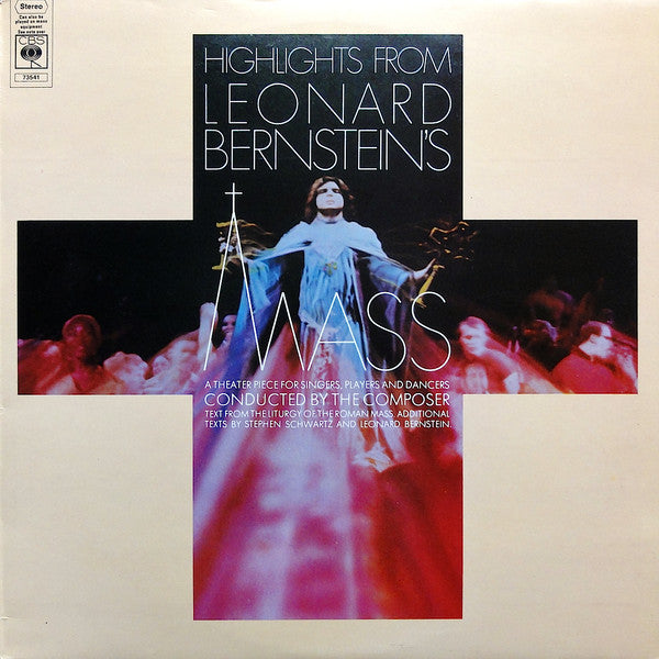 Leonard Bernstein : Highlights From Leonard Bernstein's Mass (LP)