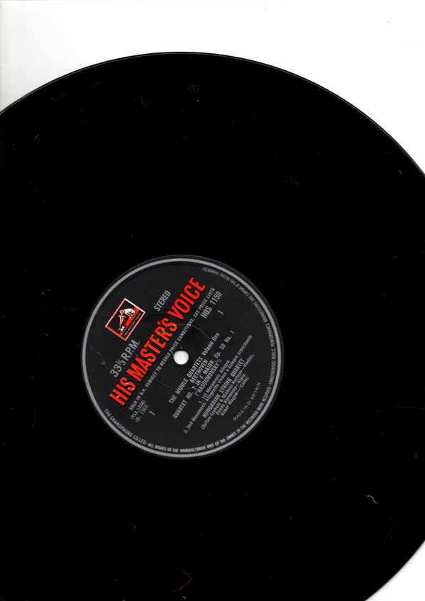 The Hungarian Quartet - Ludwig Van Beethoven : The Middle Quartets - Volume One: Op.59, No.1 In F "Rasoumovsky" (LP)