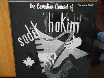 Sadik Hakim : The Canadian Concert Of Sadik Hakim (LP)