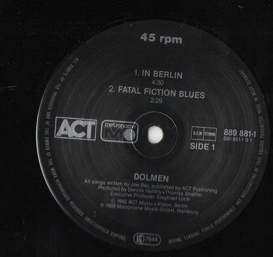 Dolmen (4) : In Berlin (12")