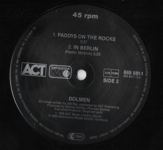 Dolmen (4) : In Berlin (12")