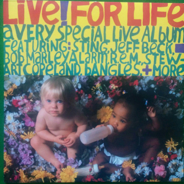 Various : Live! For Life (LP, Album)